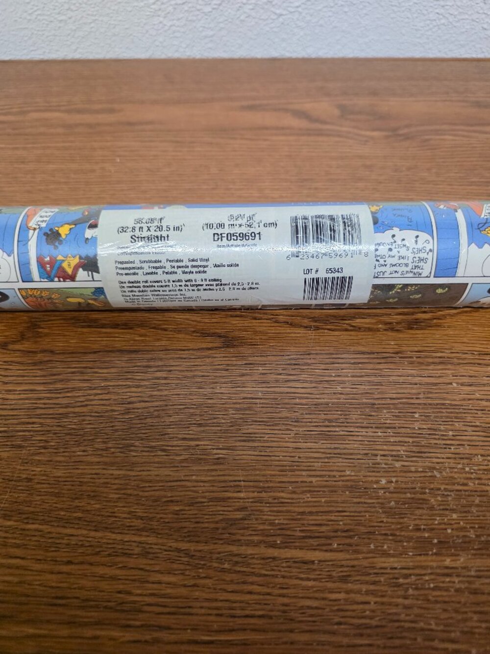Home Decor Disney Vinyl Wallpaper 32.8 ftx20.5 in-Prepasted, Peelable Scrubbable